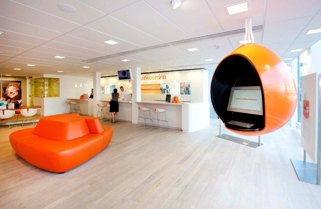 Lakwerk ING Bank Eindhoven
